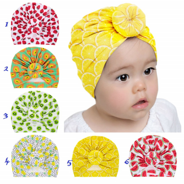 Caciulita tip turban - Summer fruits