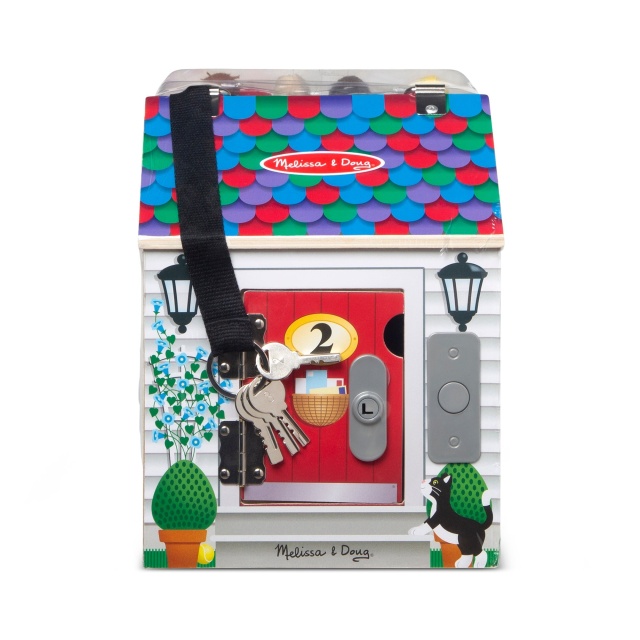 Casuta din lemn cu sonerie Melissa and Doug - 1 | YEO