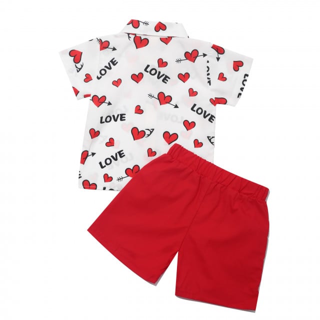 Costumas de vara pentru baietei - Love - 4 | YEO