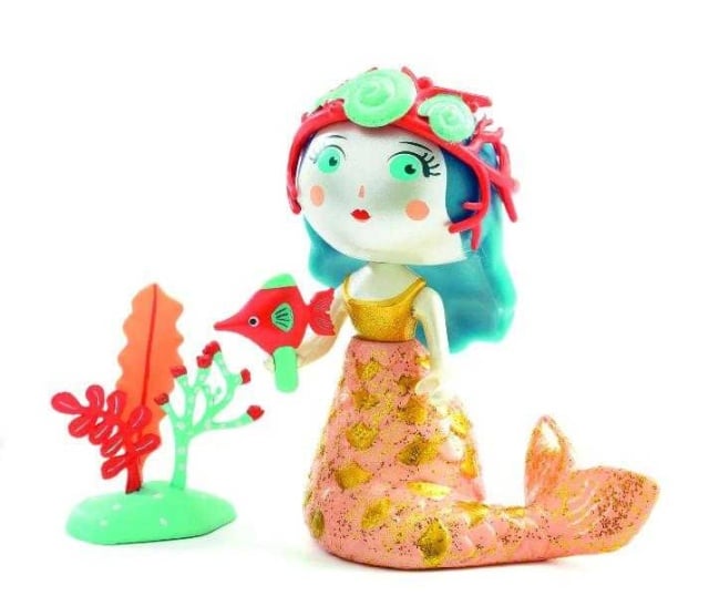 Figurina Arty Toys Printesa sirena Aby & Blue, Djeco