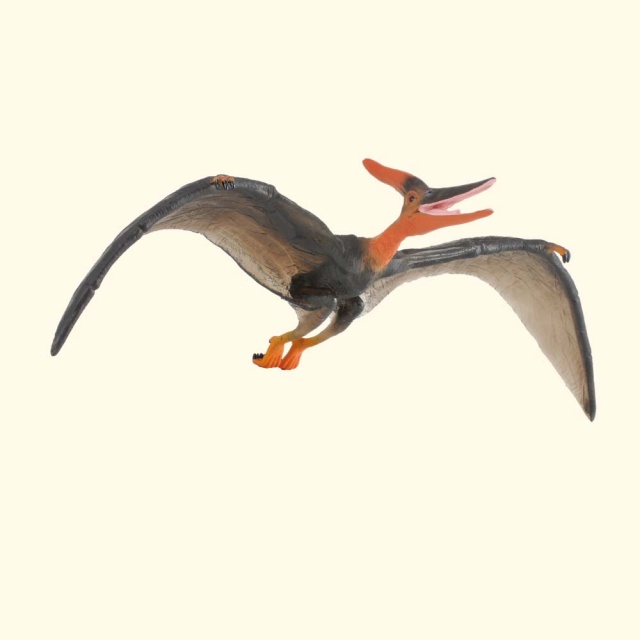 Figurina dinozaur Pteranodon pictata manual scara 1:40 Deluxe Collecta