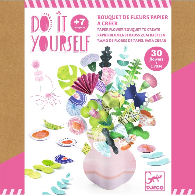 Joc creativ DIY Flori delicate, Djeco - 1 | YEO