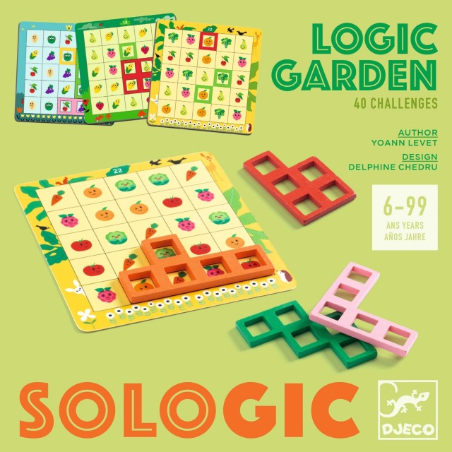 Joc de logica Logic Garden, Djeco - 3 | YEO