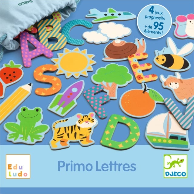 Joc educativ Eduludo primele litere, Djeco - 2 | YEO