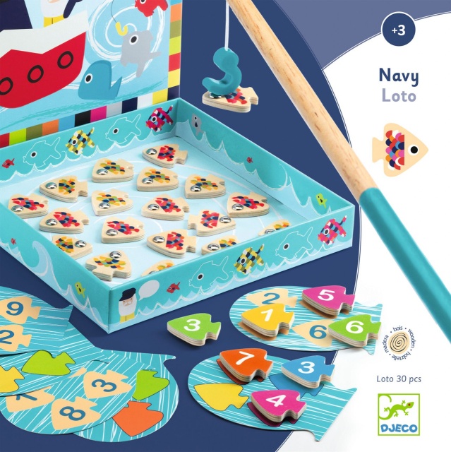 Joc educativ Navy loto, Djeco - 1 | YEO