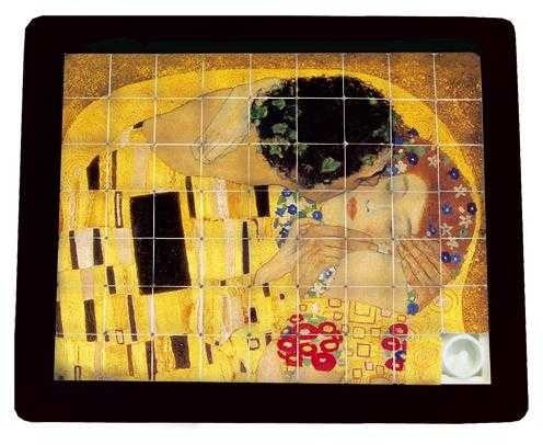 Joc logic Klimt The kiss, Fridolin