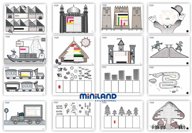 Kit pentru jocuri aritmetice Miniland - 1 | YEO