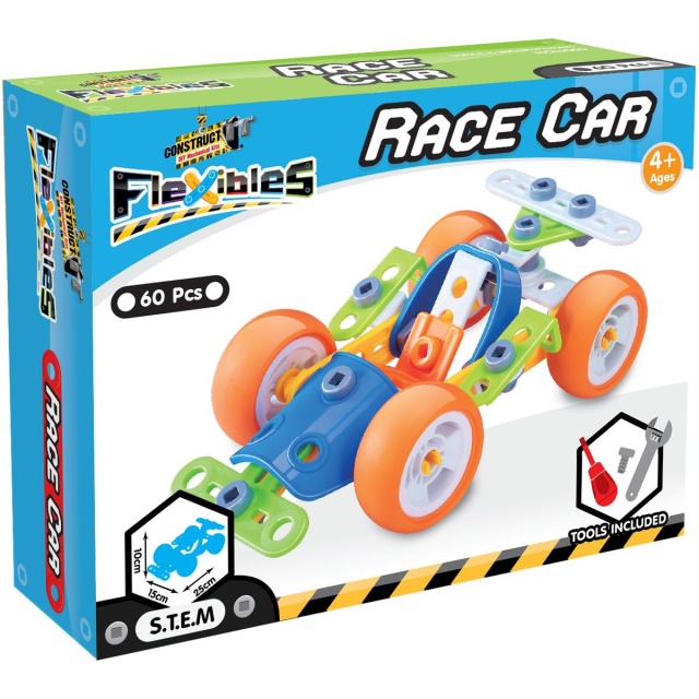 Kit STEM Flexible Automobil de curse