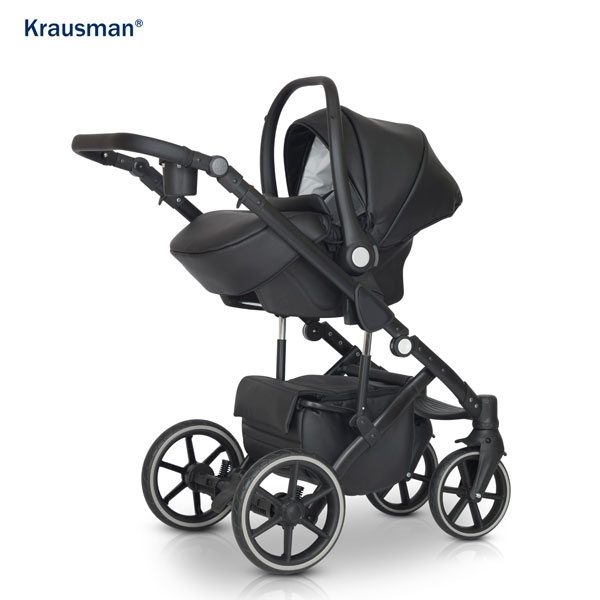 Krausman - Carucior 3 in 1 Storm Grey Gold - 4 | YEO