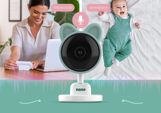 Neno Bambino – monitor electronic pentru bebeluși cu receptor wireless - 2 | YEO