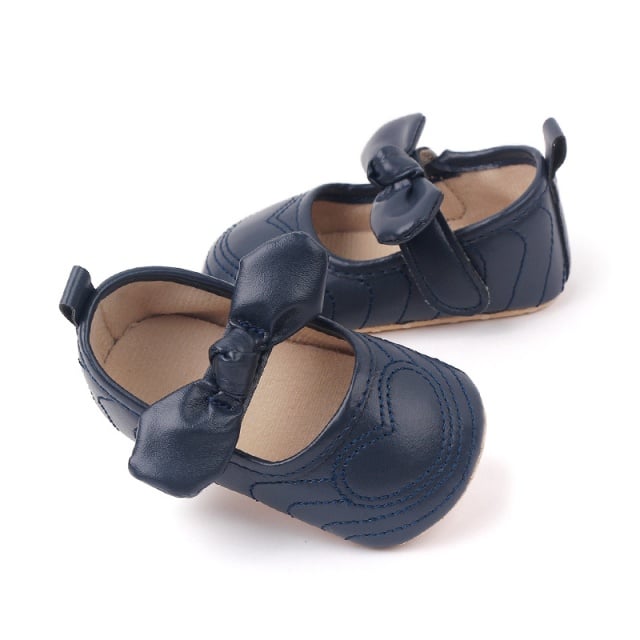 Pantofiori bleumarine pentru fetite - Heart - 4 | YEO