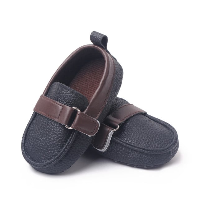 Pantofiori negri tip mocasini - Beldy