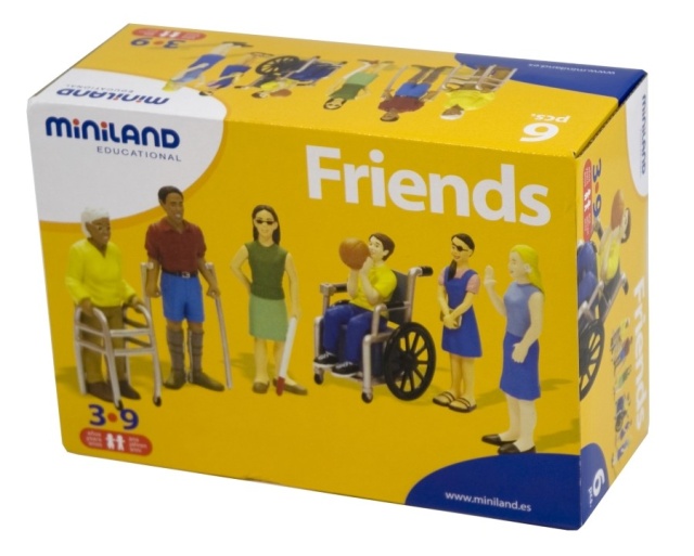 Persoane cu handicap set de 6 figurine - Miniland