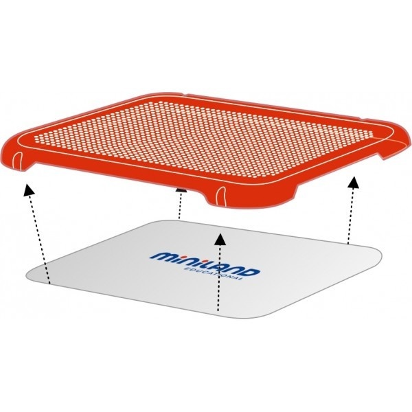 Set 6 tablite transparente pentru mozaic - 2 | YEO