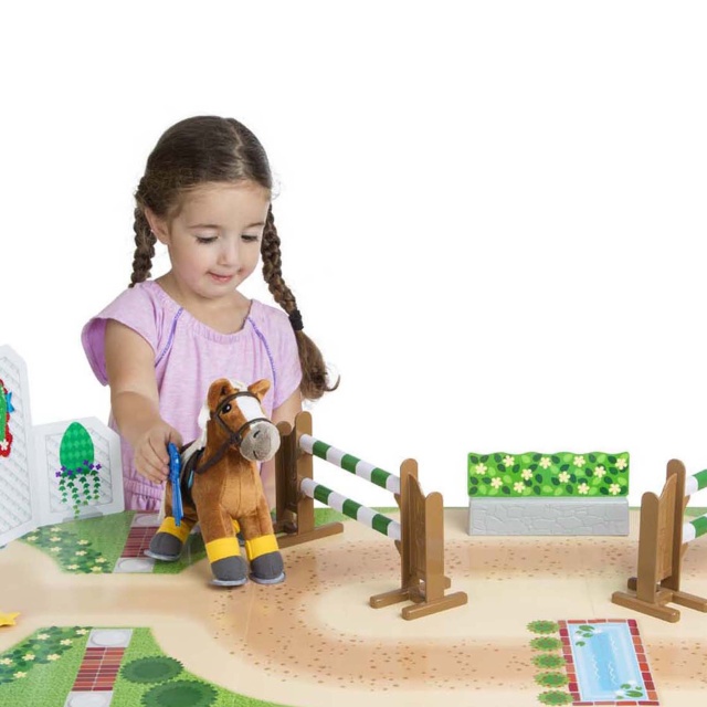 Set de joaca Concursul de Echitatie - Melissa & Doug - 1 | YEO