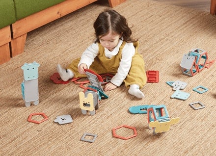 Set magnetic de construit- Magformers Animale, 40 piese - 2 | YEO