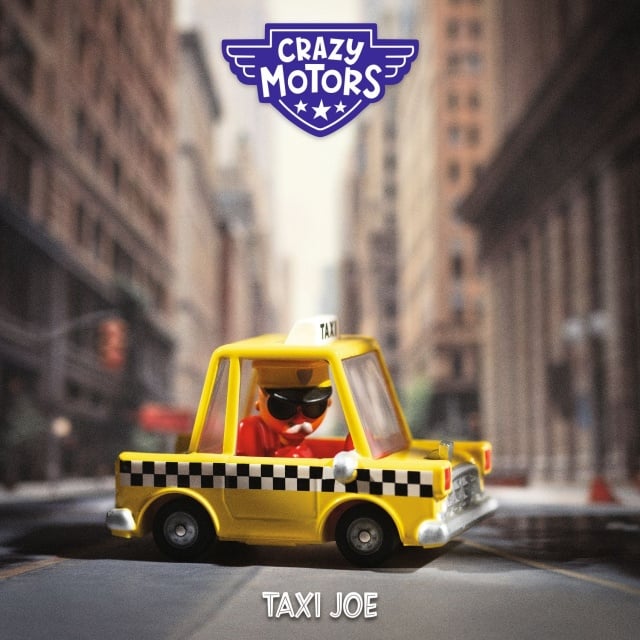 Taxiul lui Joe, Colectia Crazy Motors, Djeco - 3 | YEO