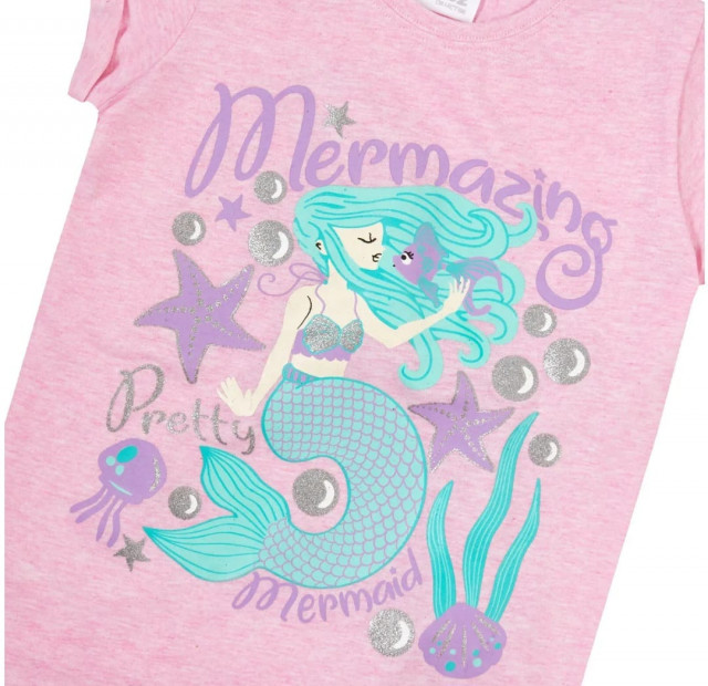 Tricou fetite - Mermaid - 1 | YEO