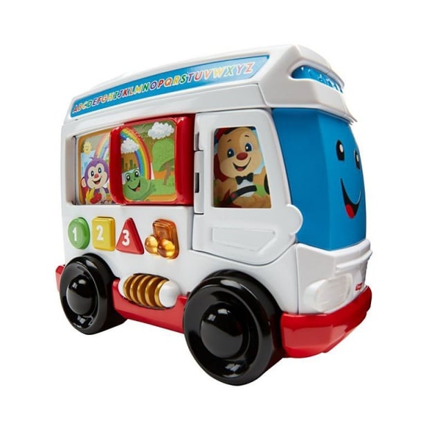 Autobuzul cu lumini si sunete Laugh&Learn - Fisher Price - 1 | YEO