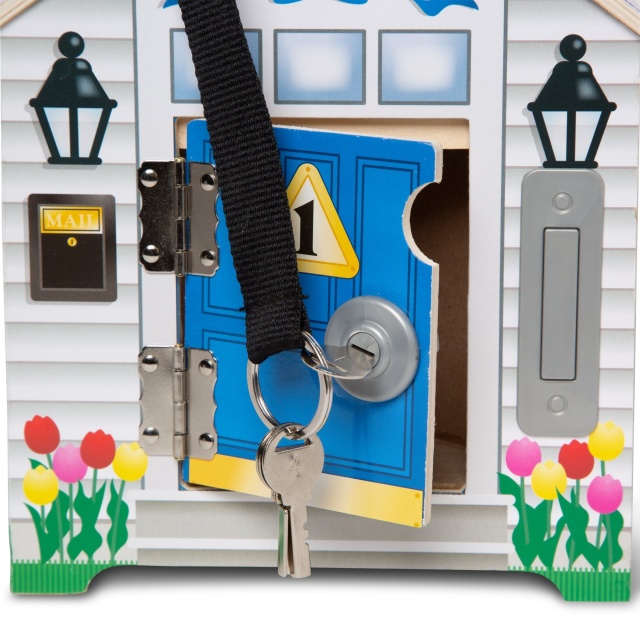Casuta din lemn cu sonerie Melissa and Doug - 2 | YEO