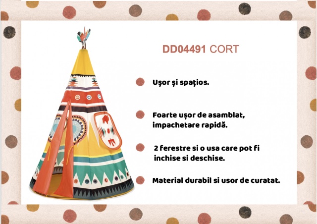 Cort Teepee, Djeco - 3 | YEO