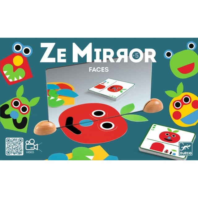 Joc creativ cu oglinzi Ze mirror Faces, Djeco - 1 | YEO