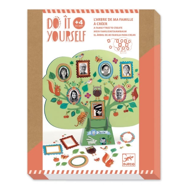 Joc creativ DIY Arborele genealogic, Djeco - 3 | YEO