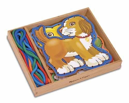 Joc cu sireturi Animale de companie Melissa and Doug - 1 | YEO