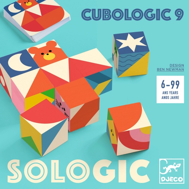 Joc de logica Cubologic 9, Djeco - 1 | YEO