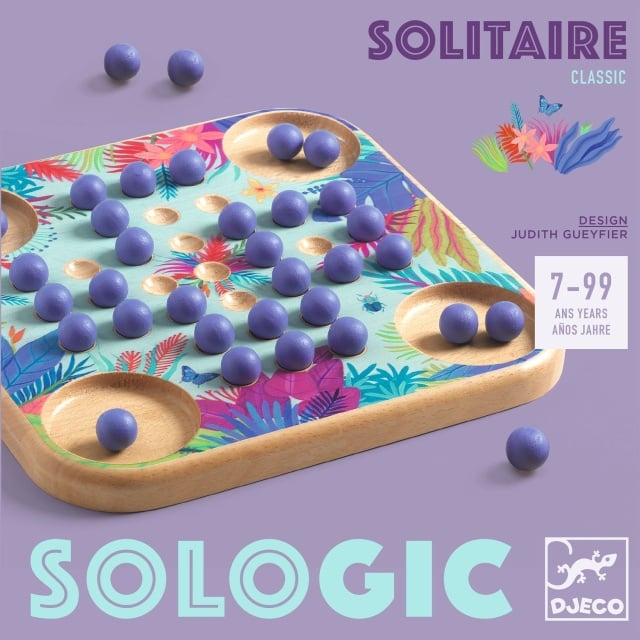 Joc de logica Solitaire, Djeco - 2 | YEO