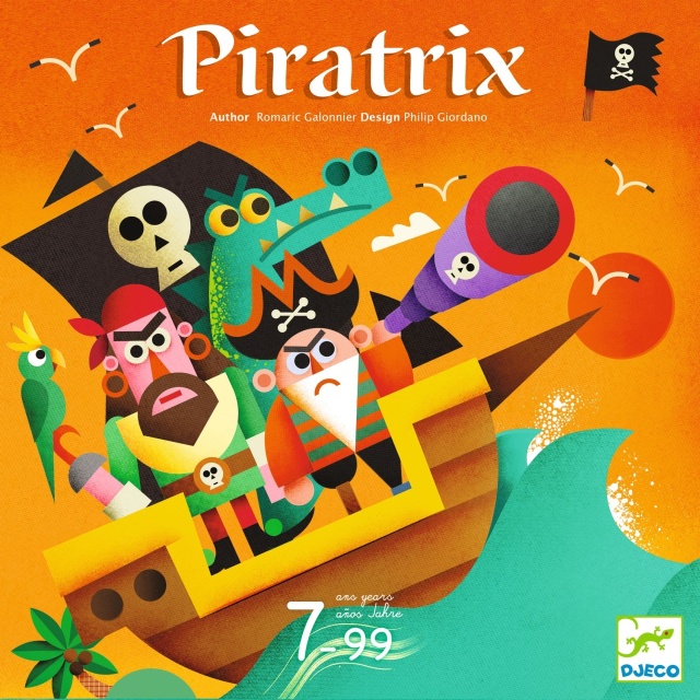 Joc de societate Piratrix, Djeco - 2 | YEO