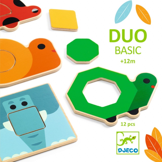 Joc educativ Puzzle DuoBasic, Djeco