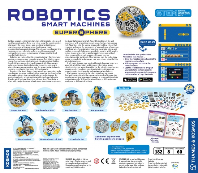 Kit STEM Roboti inteligenti Super Sfera, Thames & Kosmos - 2 | YEO