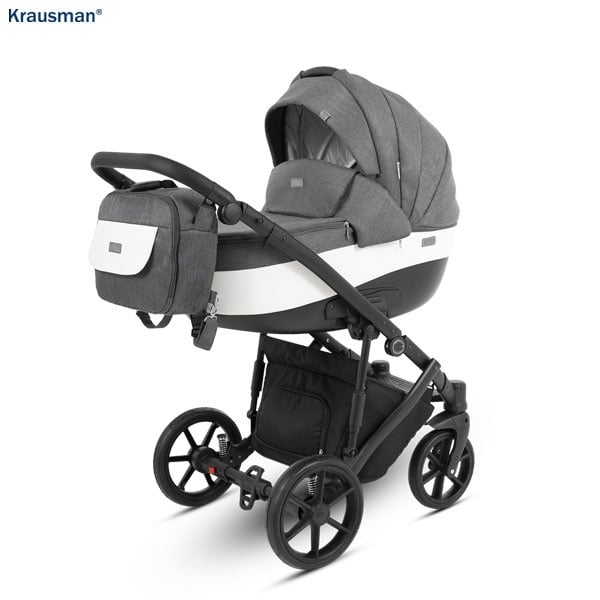 Krausman - Carucior 3 in 1 Owo Plus Dark Grey