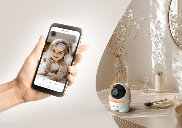 Neno Ami – video-monitor profesional Wi-Fi pentru bebeluși - 1 | YEO