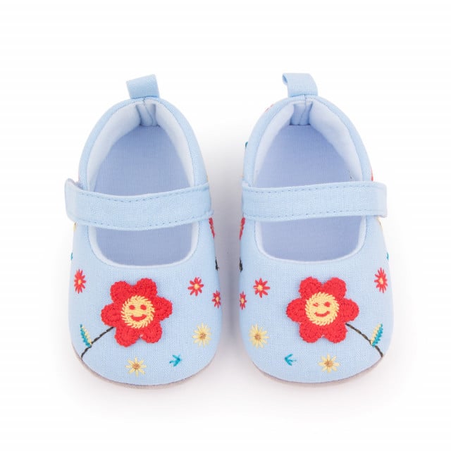 Pantofiori bleu - Floricica crosetata - 3 | YEO