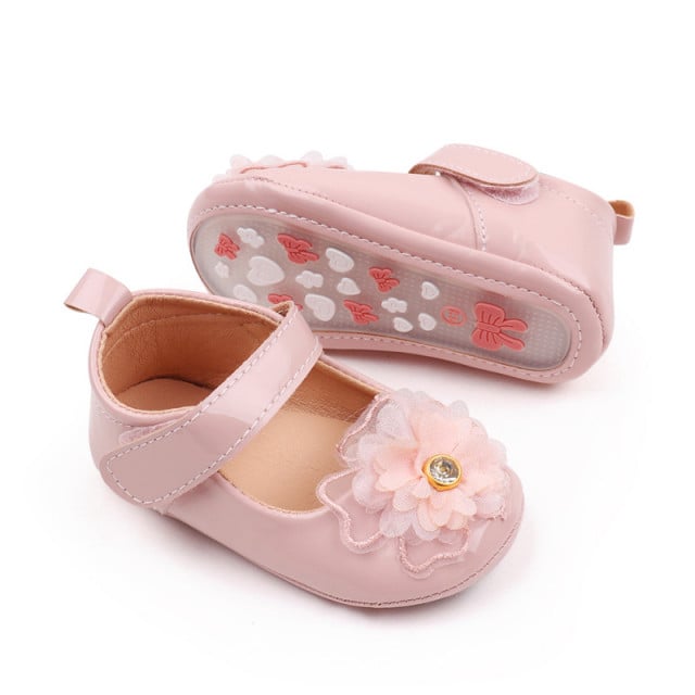 Pantofiori roz pudra pentru fetite - Gorgeous - 4 | YEO