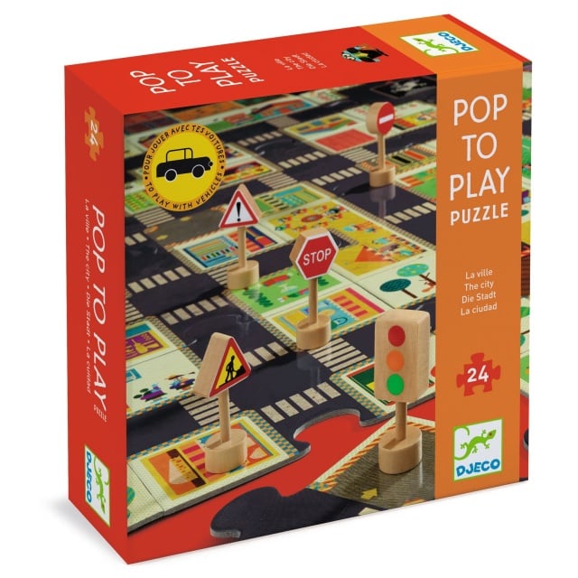 Puzzle Pop to play Orasul, Djeco