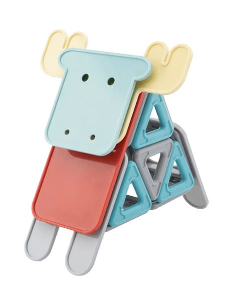 Set magnetic de construit- Magformers Animale, 40 piese - 3 | YEO