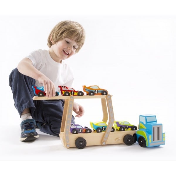 Transportor de masini gigant Melissa and Doug - 1 | YEO