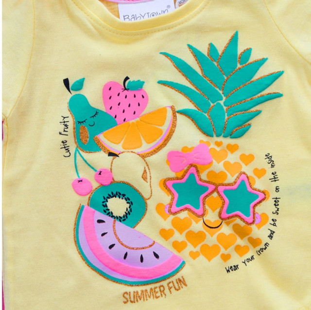 Tricou fetite - Summer fun - 1 | YEO