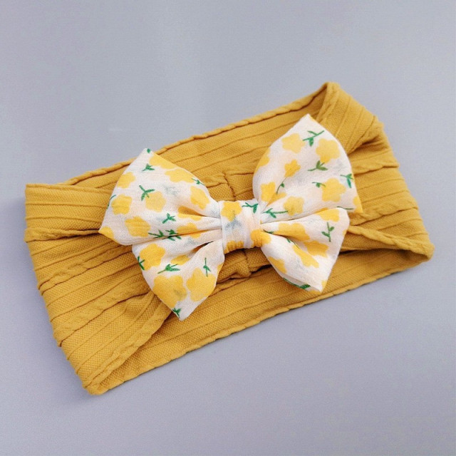 Bentita lata pentru fetite - Colored bow - 3 | YEO