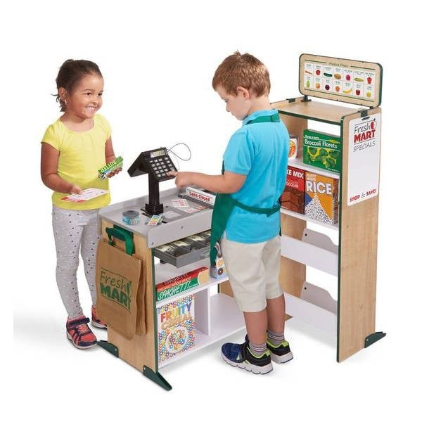 Colt de joaca din lemn Supermarket Melissa and Doug - 1 | YEO