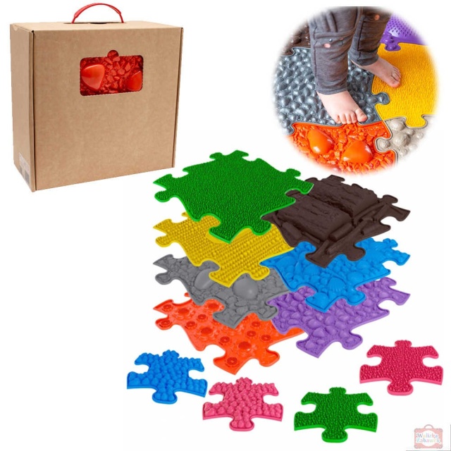 Covoras ortopedic senzorial puzzle Set Mediu 2A - 1 | YEO