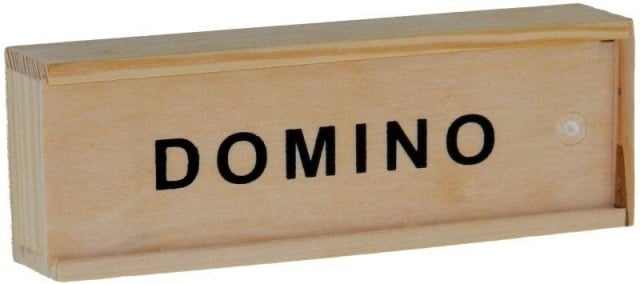 Domino mini in cutie de lemn - 1 | YEO