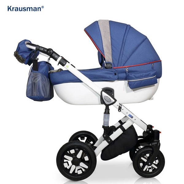 Krausman - Carucior 3 in 1 Jools Eclipse Blue