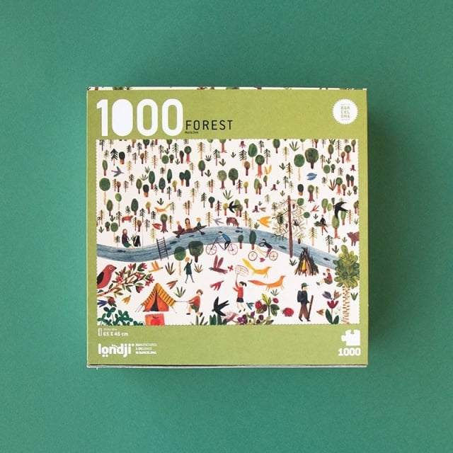 Puzzle 1000 piese Padurea, Londji - 3 | YEO