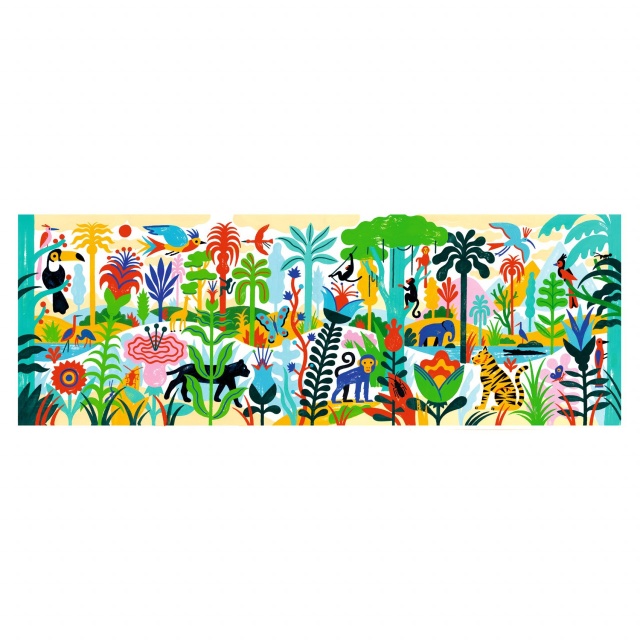 Puzzle galerie Jungla, Djeco - 1 | YEO