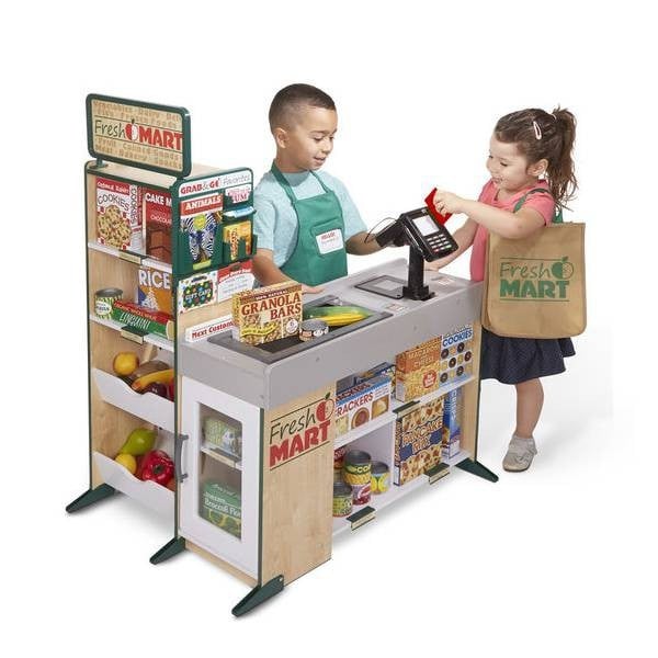 Colt de joaca din lemn Supermarket Melissa and Doug - 2 | YEO