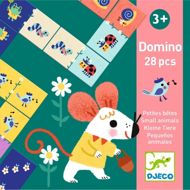 Domino animale mici, Djeco - 1 | YEO